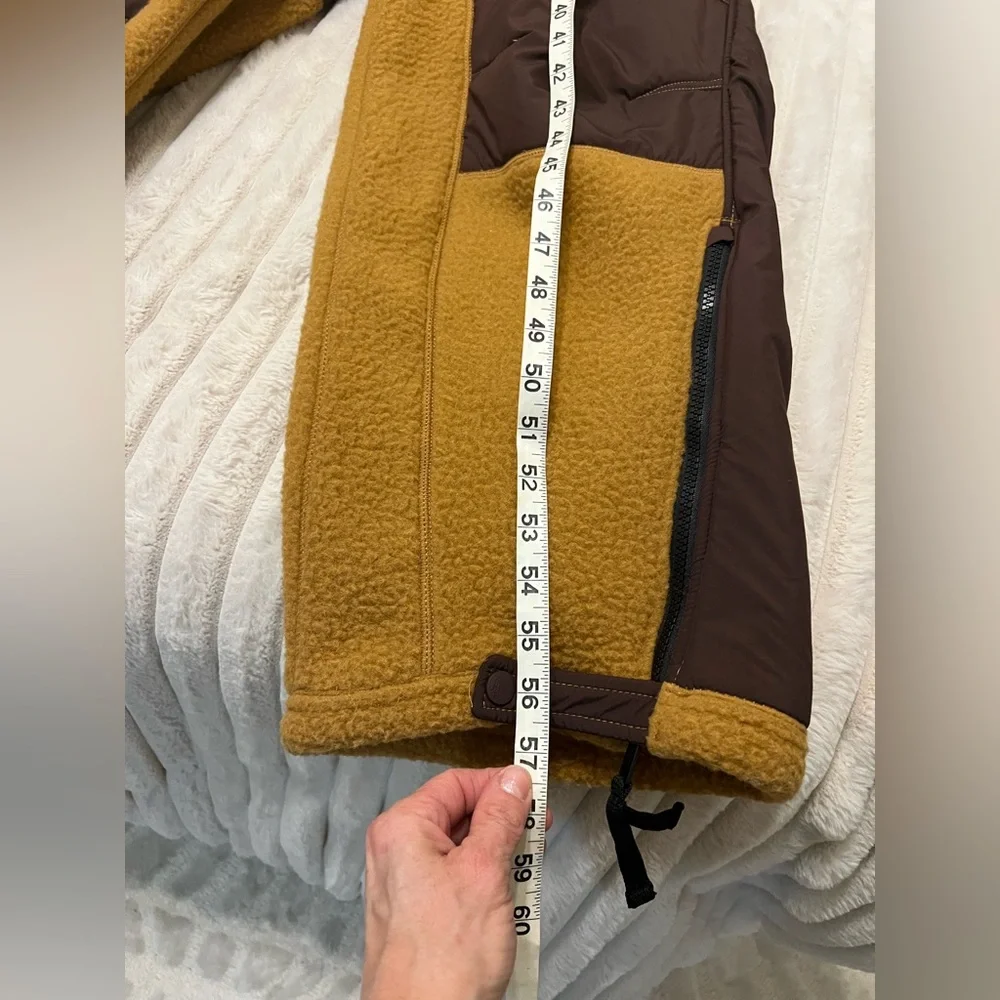 Free People Movement Hit the Slopes High Pile Fleece Snow Bibs Sz S - Picture 5 of 15